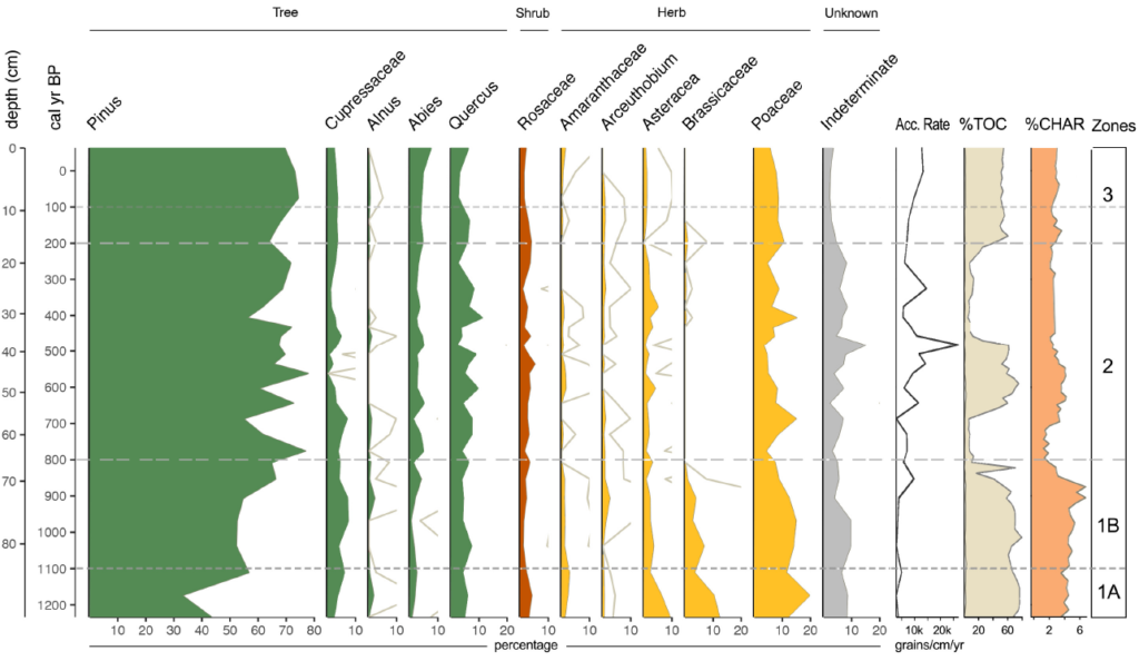 Sample diagram created using Palyoplot